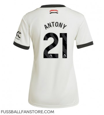 Manchester United Antony #21 Replik 3rd trikot Damen 2024-25 Kurzarm